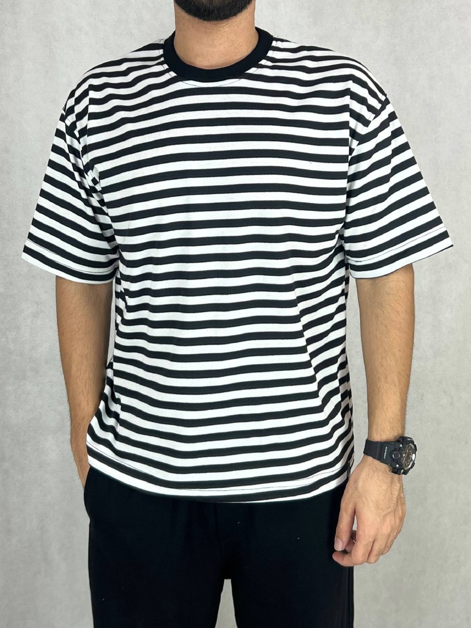 تیشرت رینگی Bershka