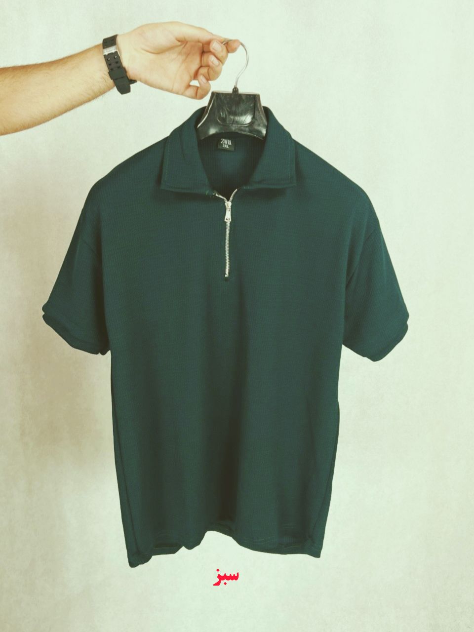 تیشرت نیم زیپ مراکش