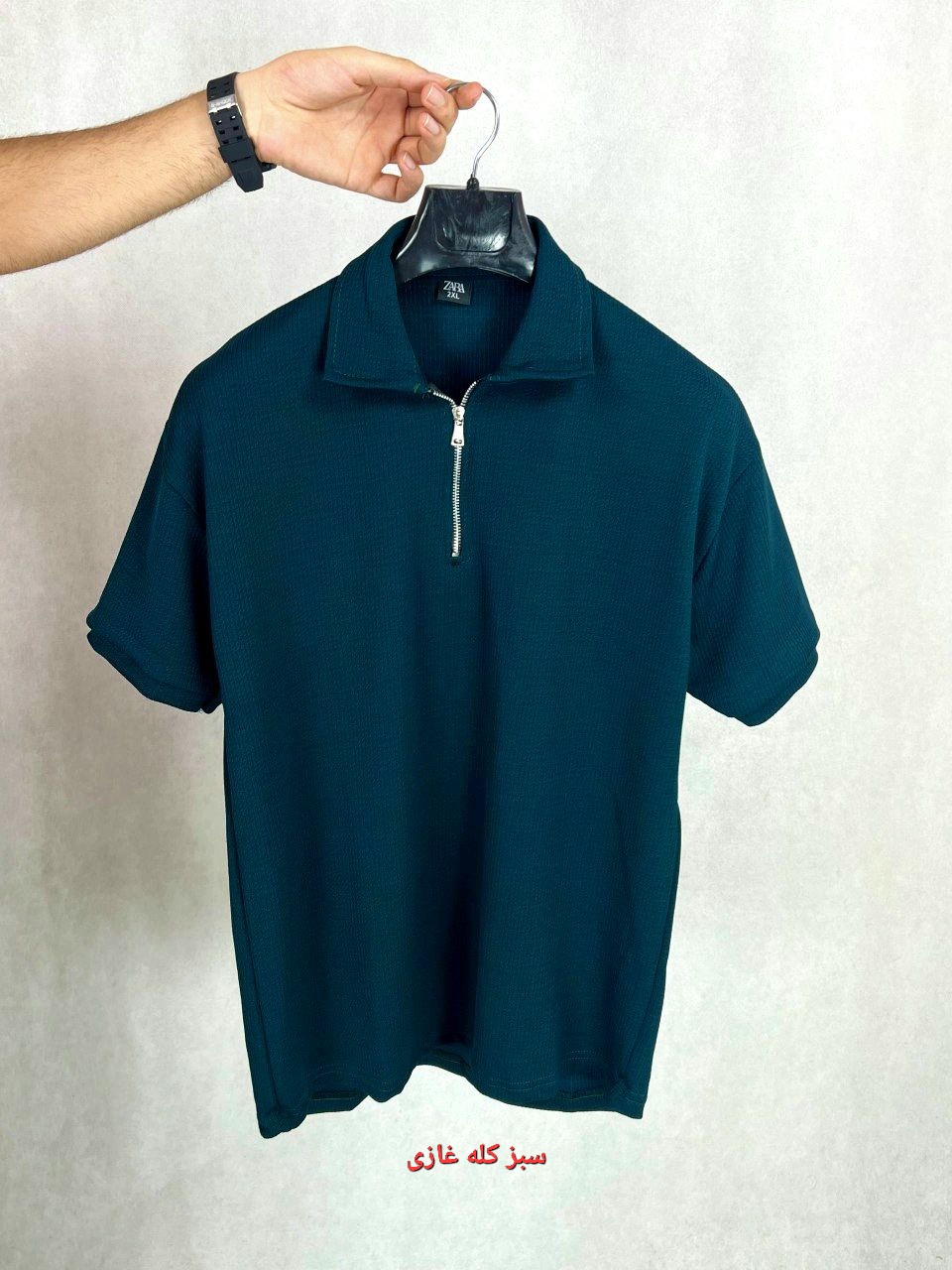 تیشرت نیم زیپ مراکش
