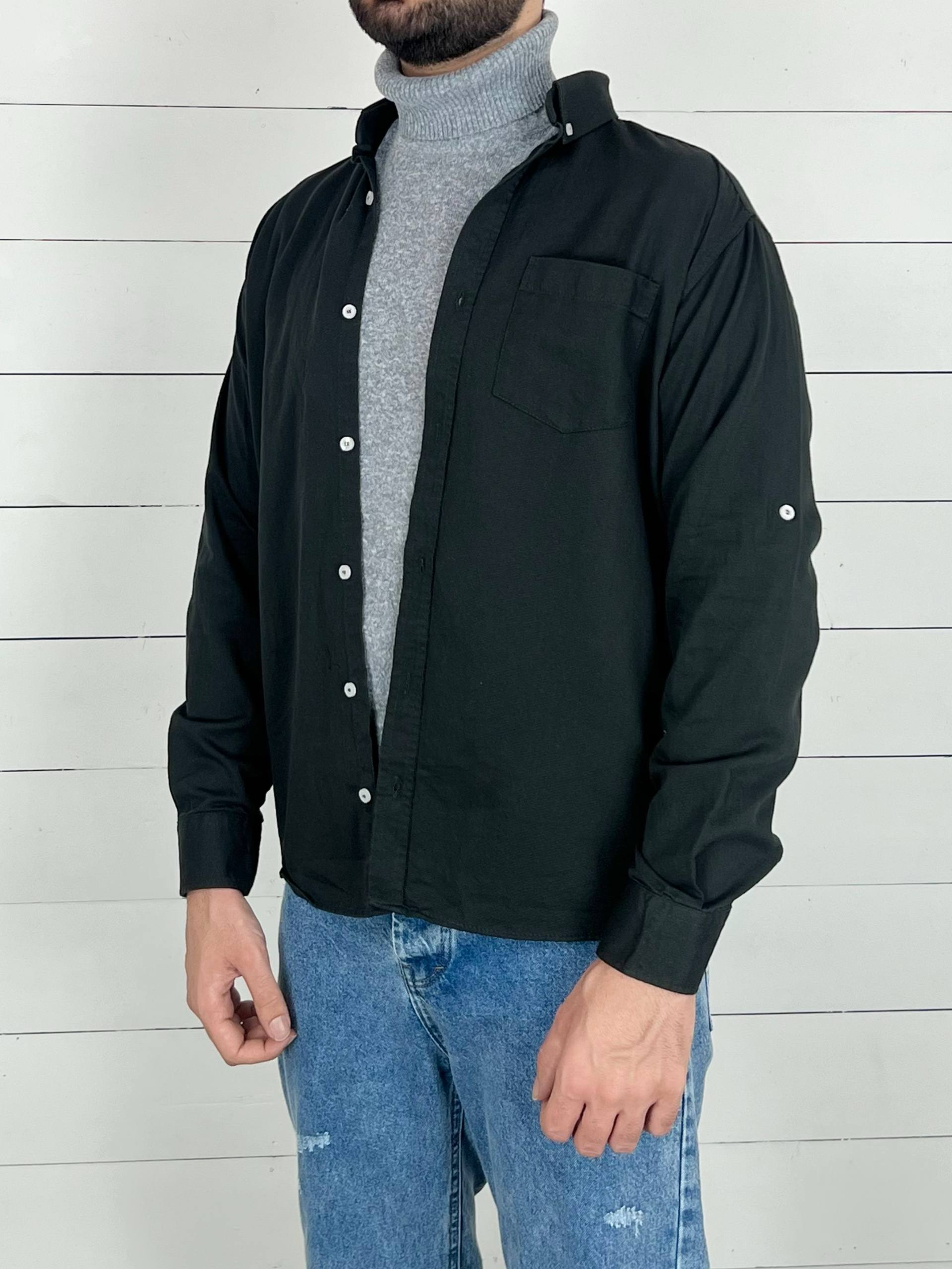 پیراهن کتان باکسی