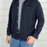 پیراهن کتان باکسی