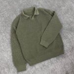 پلیور بافت یقه دار