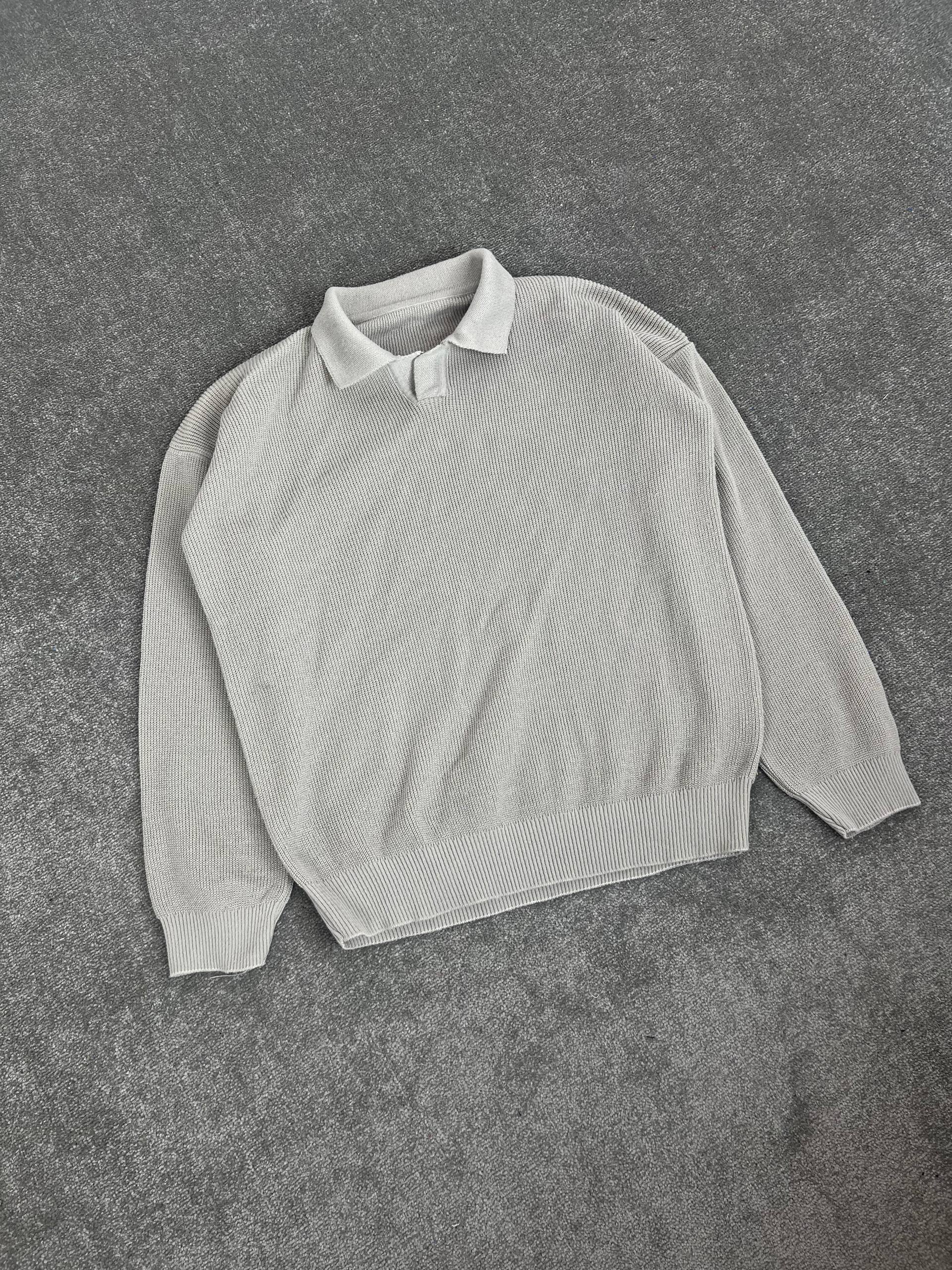 پلیور بافت یقه دار