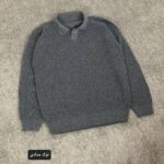 پلیور بافت یقه دار