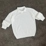 پلیور بافت یقه دار