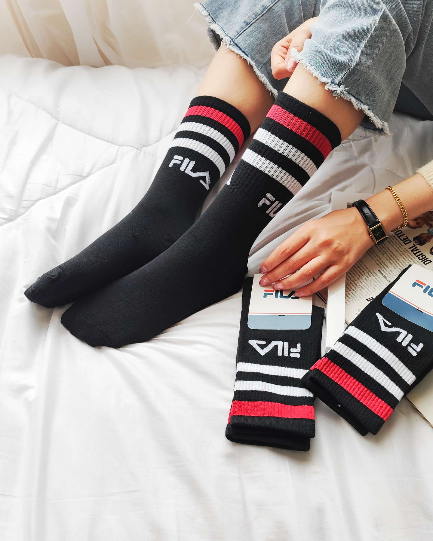 جوراب ساقدار فیلا