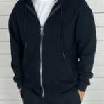 سویشرت سه نخ مشکی