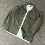 کت کتان سبز