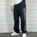 شلوار جین نیم بگ