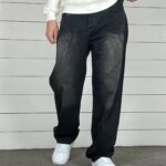 شلوار جین نیم بگ