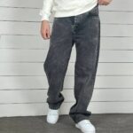 شلوار جین نیم بگ