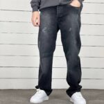 شلوار جین نیم بگ