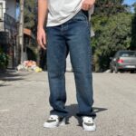 شلوار جین نیم بگ