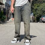 شلوار جین نیم بگ