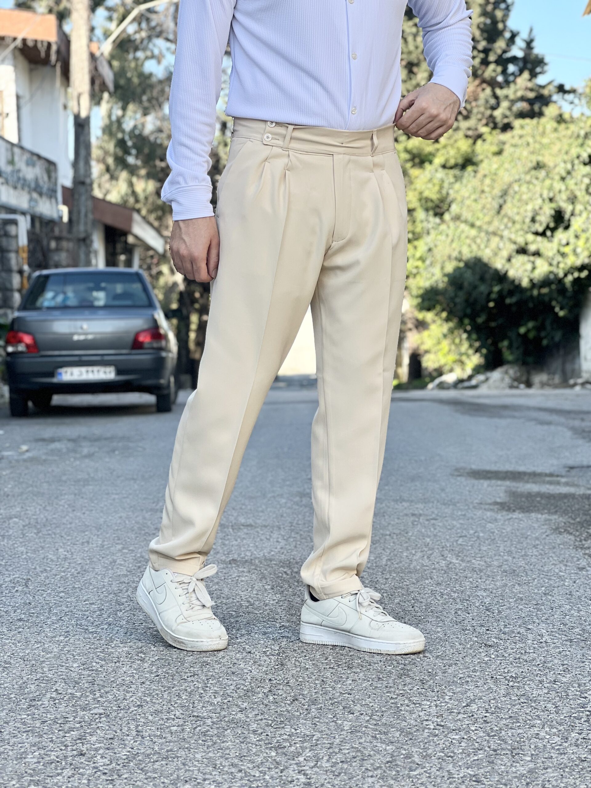 شلوار پارچه مازراتی مام