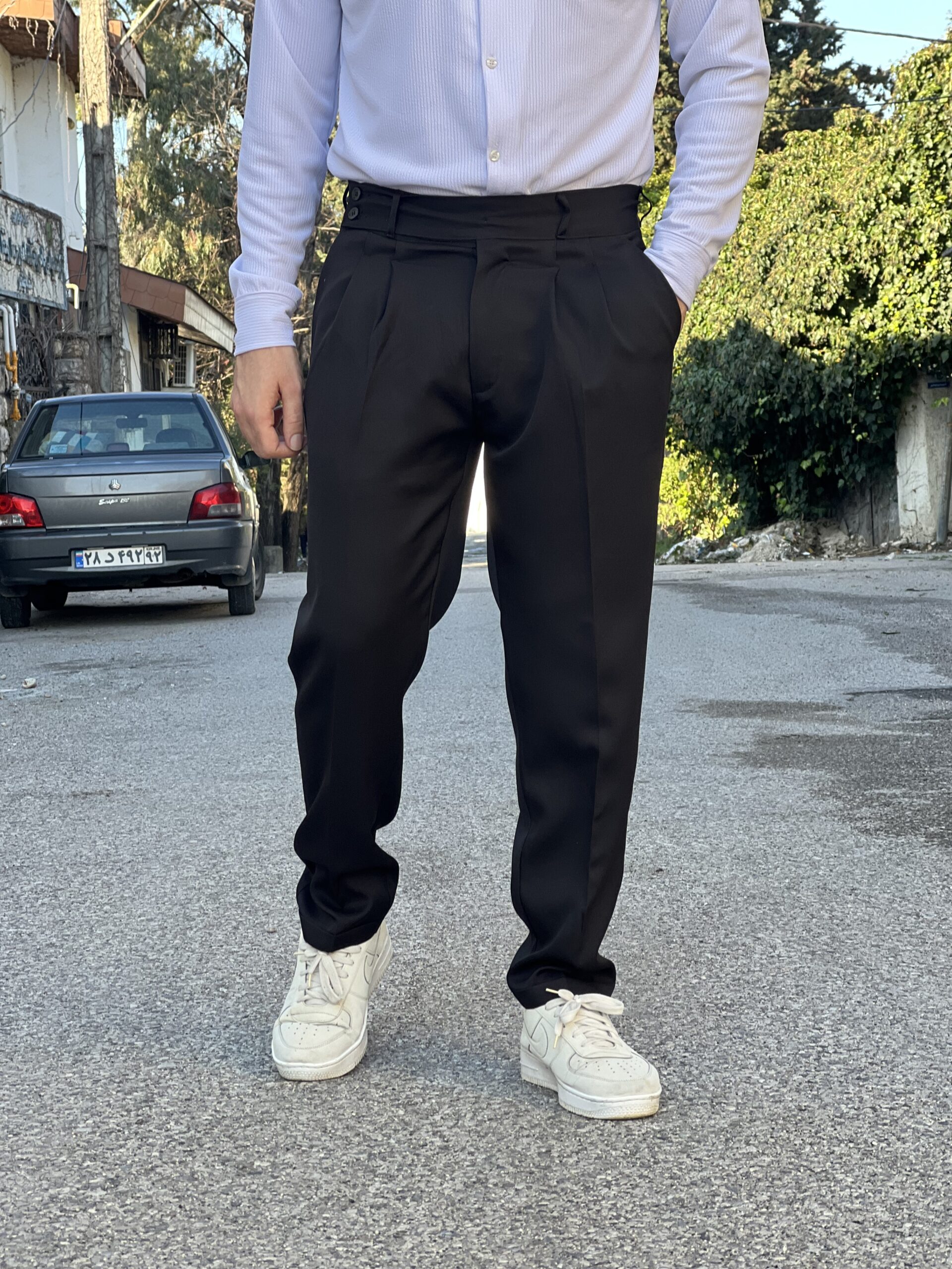 شلوار پارچه مازراتی مام