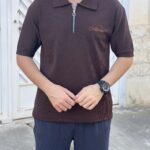 تیشرت نیم زیپ مراکش گلدوزی