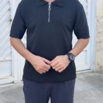 تیشرت نیم زیپ مراکش گلدوزی