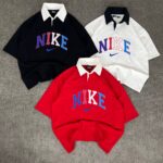 تیشرت دونخ یقه دار NIKE