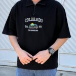 تیشرت دونخ نیم زیپ COLORADO