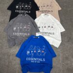 تیشرت نخ پنبه گلدوزی ESSENTIAL