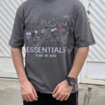 تیشرت نخ پنبه گلدوزی ESSENTIAL