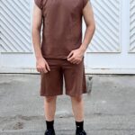ست وست دونخ قهوه ای موکا