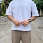 تیشرت دورس سه نخ بیسیک