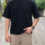 تیشرت دورس سه نخ بیسیک
