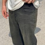 شلوار جین نیم بگ